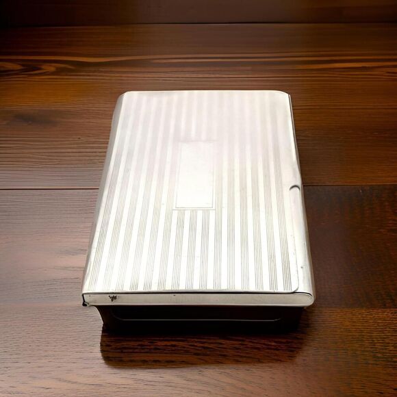 Tiffany & Co Estate Business Card Holder Sterling Silver 58.1g TIF759 - Picture 7 of 15